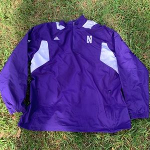 Adidas collegiate Northwestern university jacket